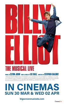 Poster for Billy Elliot: The Musical Live